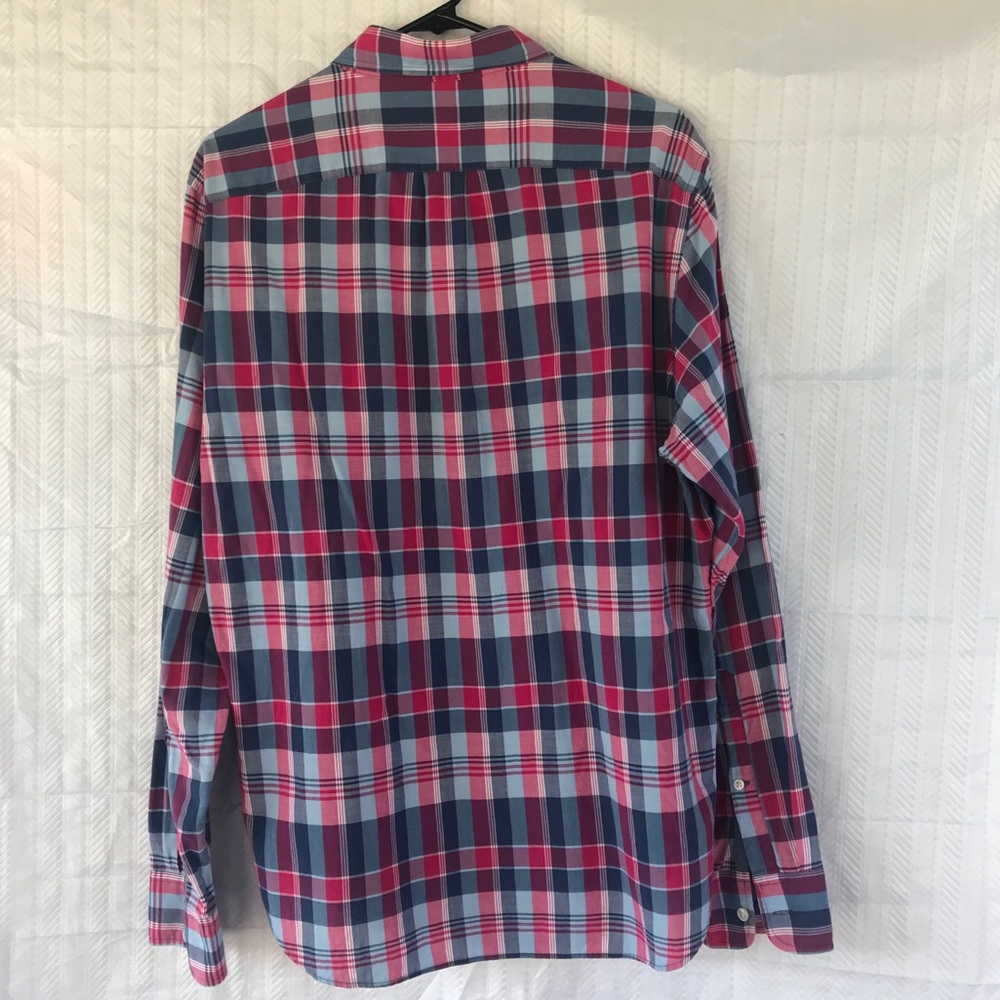 J Crew Button Down Woven Plaid Shirt - Picture 3 of 5